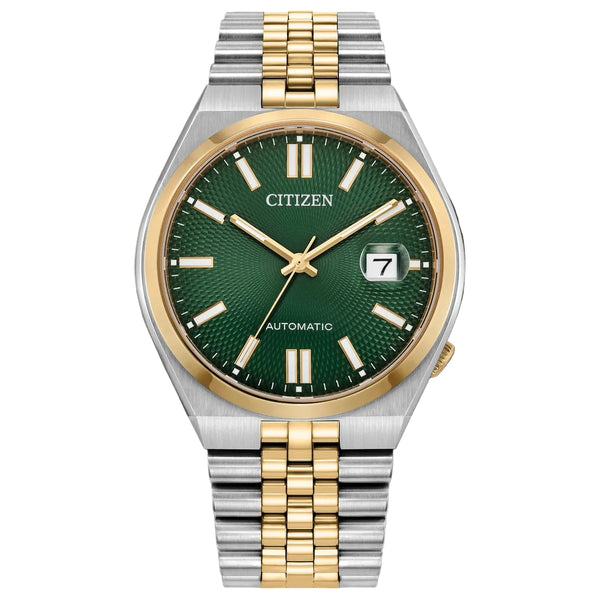 Citizen Stainless Steel Green Dial 40mm NK0024-54X Men's Watch
