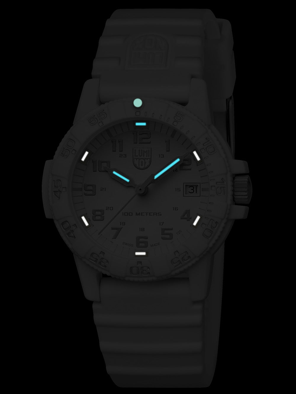 Luminox Sea - Leatherback Sea Turtle Quartz XS.0307.WO 39mm 10 ATM White Dial Unisex Watch
