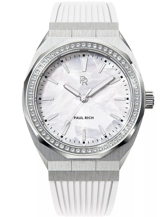 Paul Rich Heart Of The Ocean Quartz PR-45274 38mm 5 ATM White Dial Women's Watch