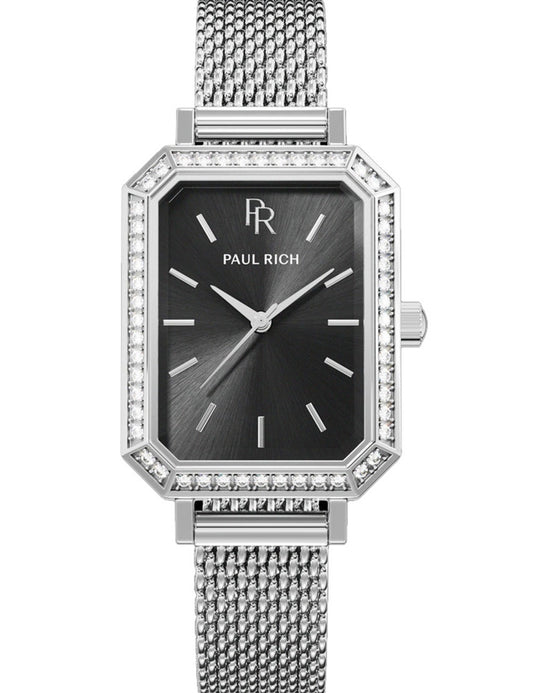 Paul Rich Icon Quartz PR-45285 23mm 3 ATM Black Dial Women's Watch