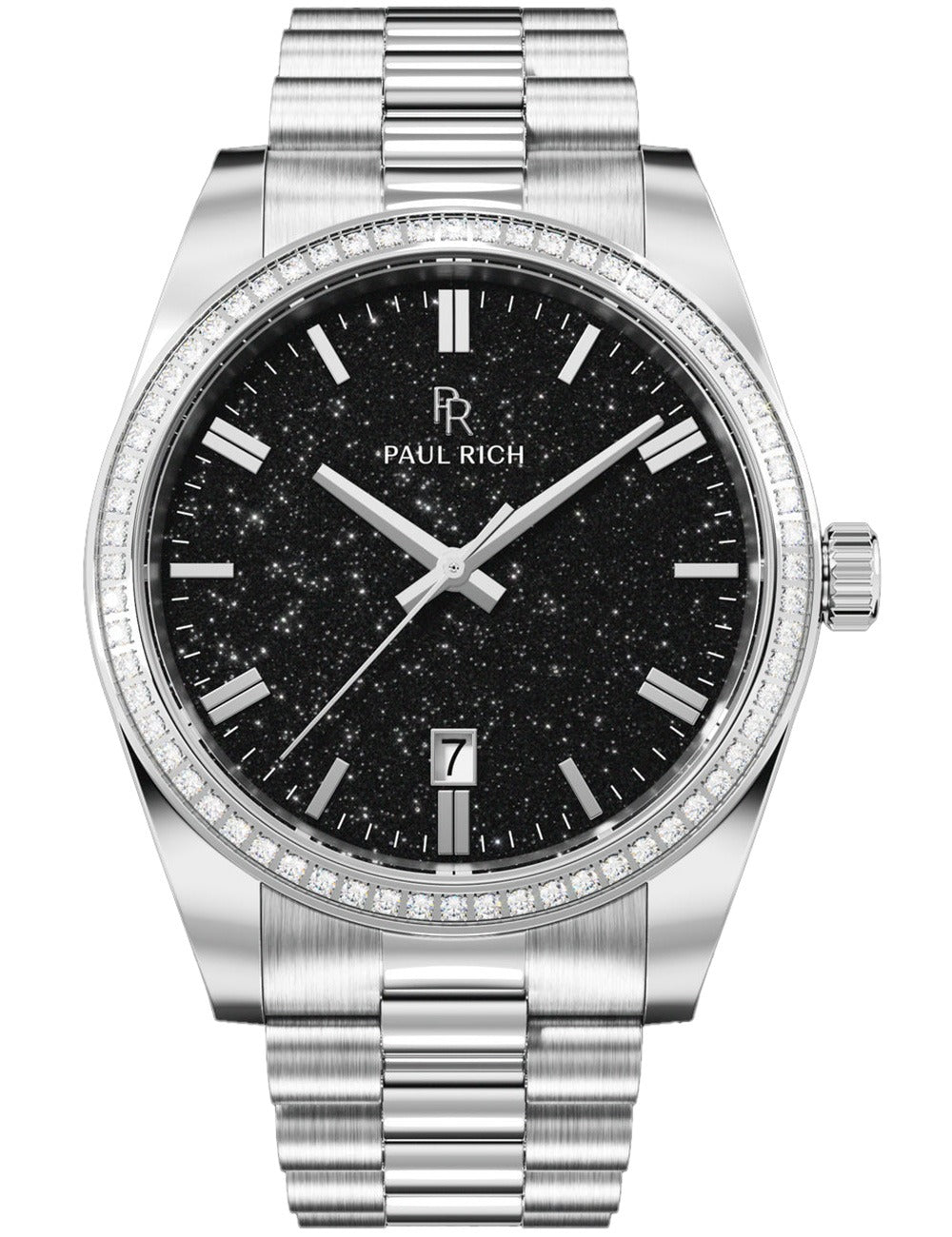 Paul Rich Legacy Aventurine Quartz PR-45217 40mm 5 ATM Black Dial Men's Watch