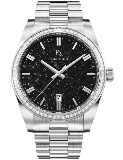 Paul Rich Legacy Aventurine Quartz PR-45217 40mm 5 ATM Black Dial Men's Watch