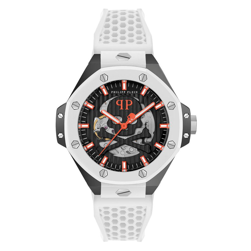 Philipp Plein Skeleton Royal White men's watch with automatic movement