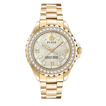 Philipp Plein Plein Heaven PWPOA0624 men's watch with gold dial