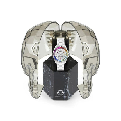 Philipp Plein Plein Heaven White women's watch with quartz movement