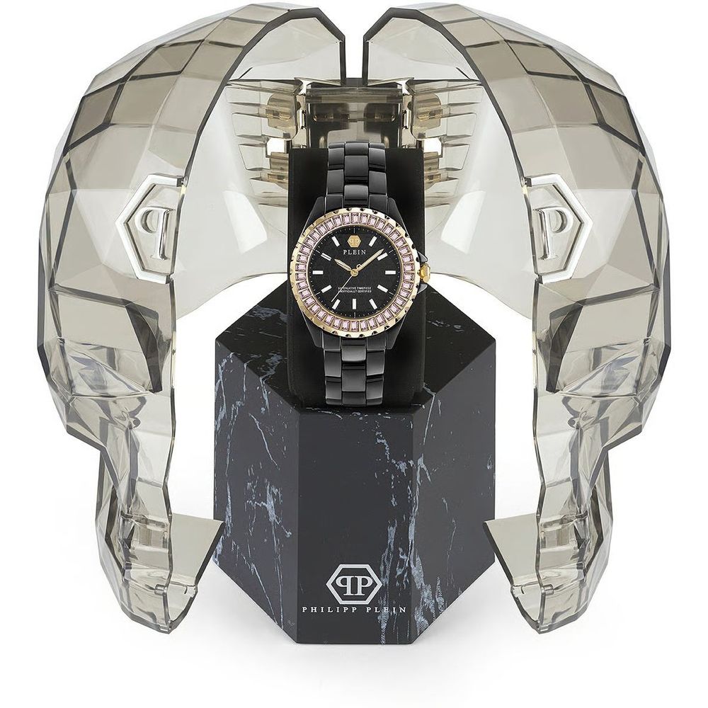 Philipp Plein Plein Heaven Black women's watch with black ceramic case