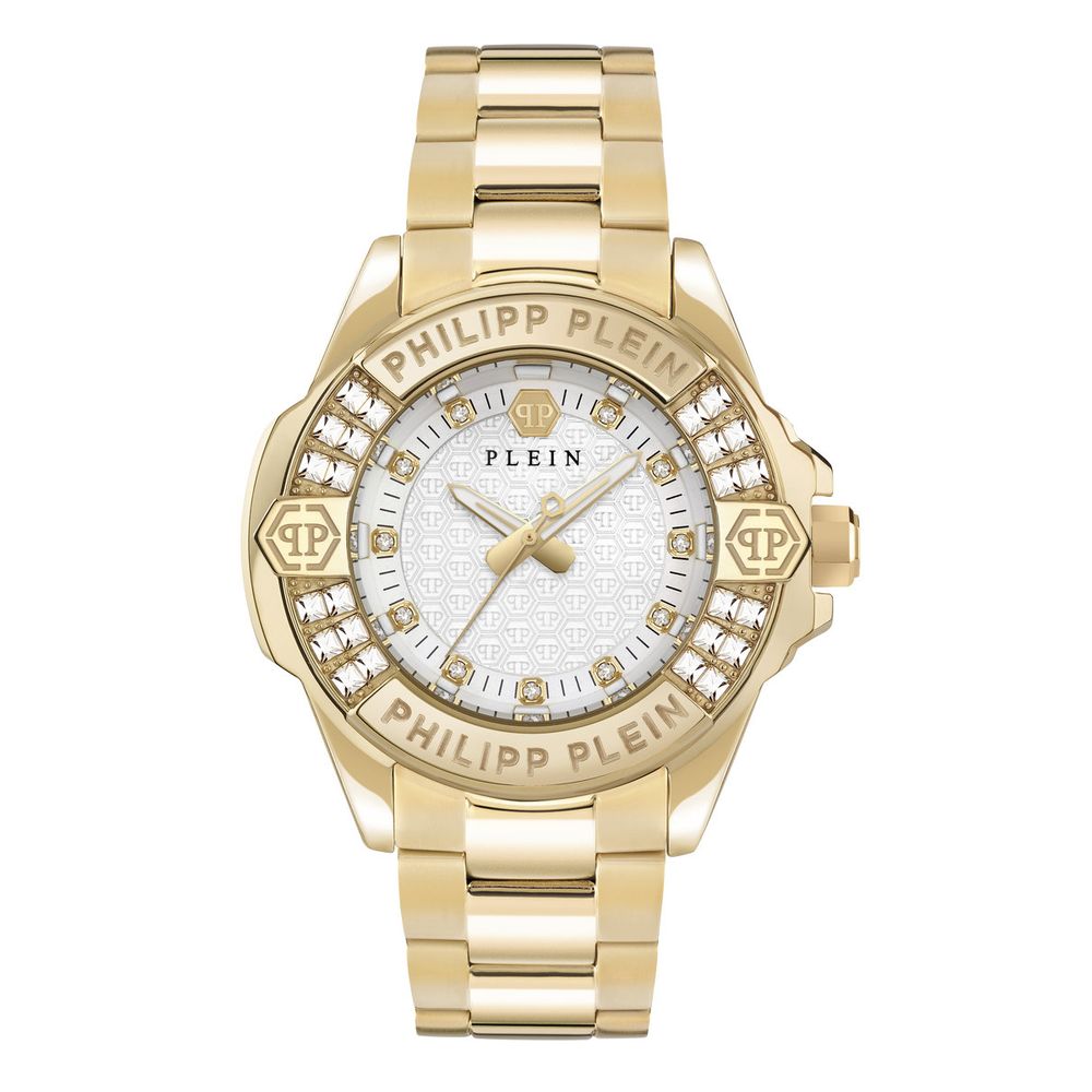 Philipp Plein Plein Skeleton Royal unisex watch with white dial