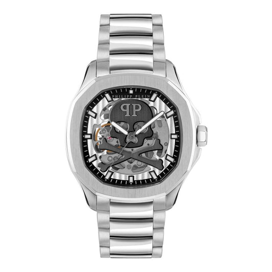 Philipp Plein Skeleton Spectre Grey men's watch with 42 mm case
