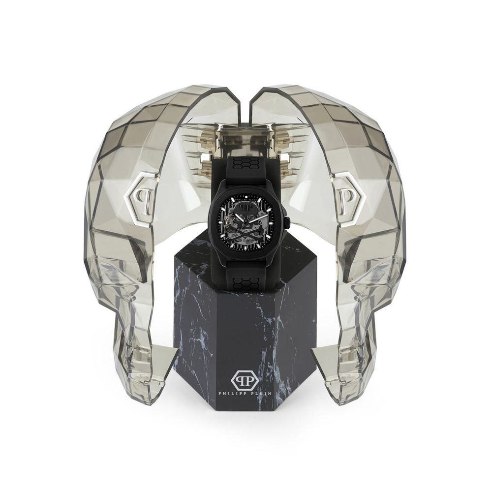 Philipp Plein Skeleton Spectre men's watch with steel case