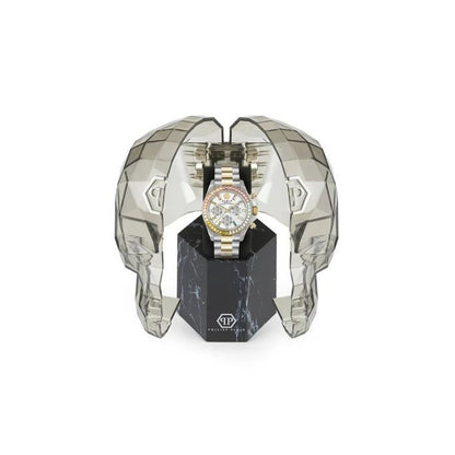 Philipp Plein Nobile Gold women's watch with steel bracelet
