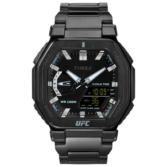 Timex UFC Colossus TW2V84800 men's watch with black dial