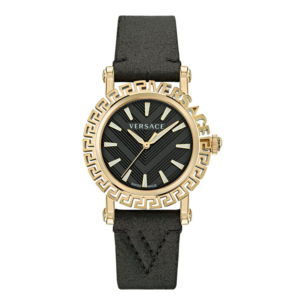 Versace Greca Glam VE6D00223 unisex watch with black dial