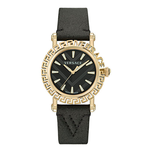 Versace Greca Glam VE6D00223 unisex watch with black dial