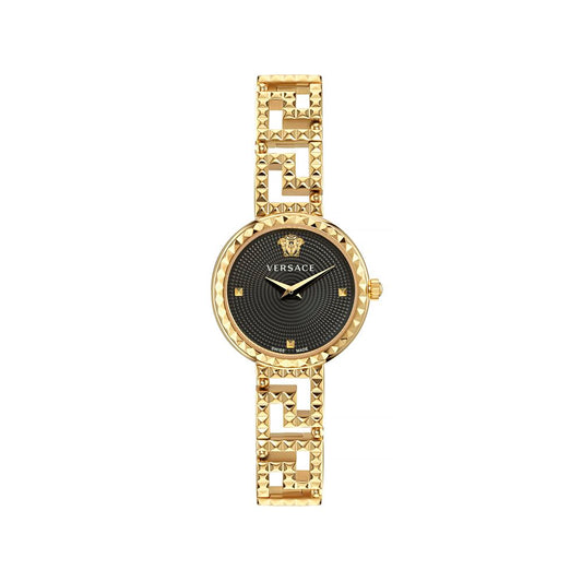 Versace Greca Goddess VE7A00423 men's watch with black dial