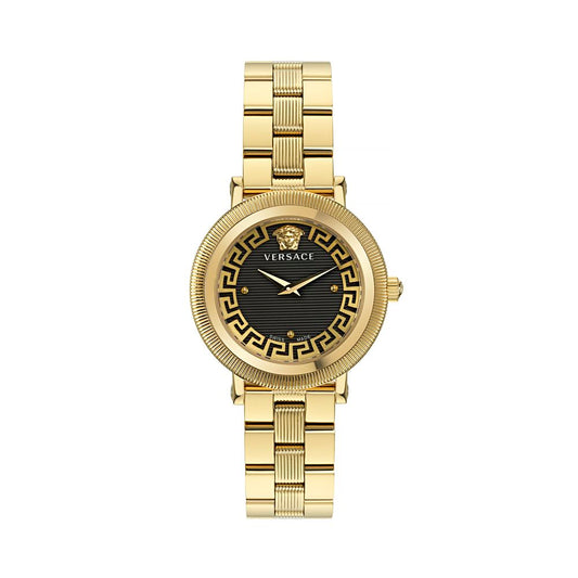 Versace Greca Flourish VE7F00623 men's watch with black dial