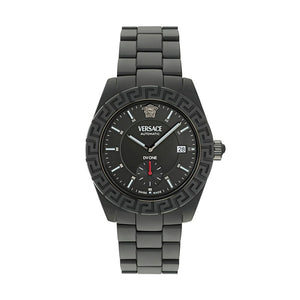 Versace DV One Gent Black Ceramic men's watch with automatic movement