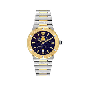 Versace Greca Logo Moonphase VE7G00223 unisex watch with blue dial