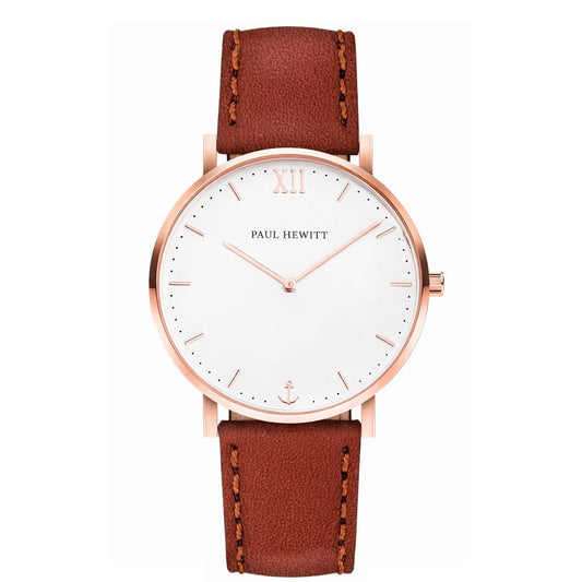 Paul Hewitt Sailor PH-SA-R-SM-W-1S unisex watch with white dial