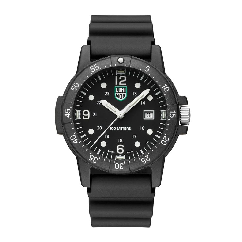 Luminox Sea Bass 2000 men's watch with black dial