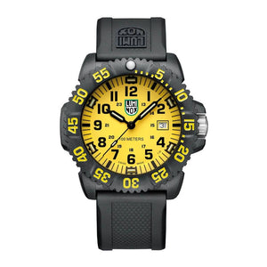 Luminox Sea Lion 2050 men's watch with yellow dial