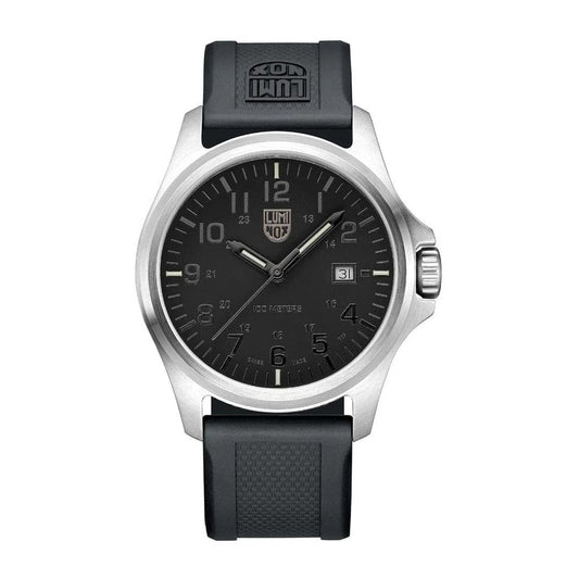 Luminox Patagonia Steel X2.2501 Black men's watch with quartz movement
