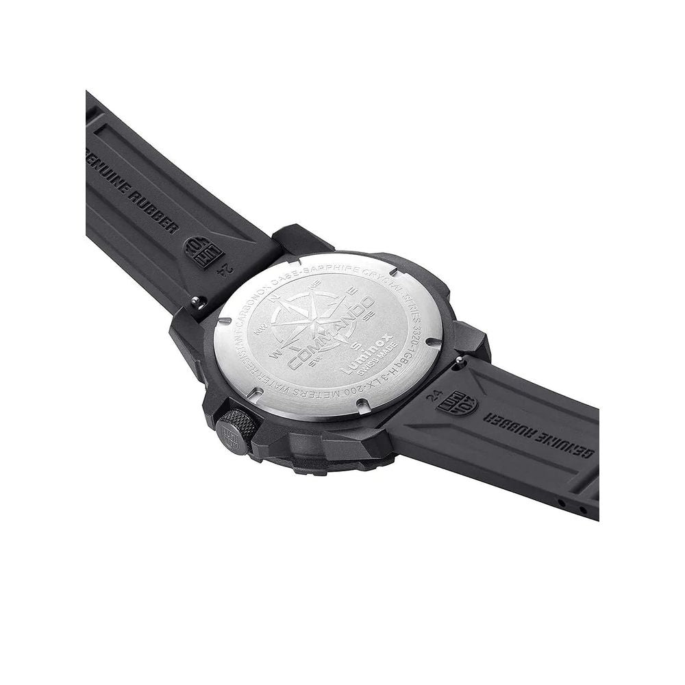 Luminox Commando Raider GMT Sand Dial men's watch with GMT function