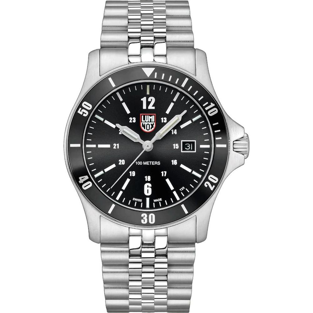 Luminox Sport Timer 0910 XS.0911 Black men's watch with jubilee