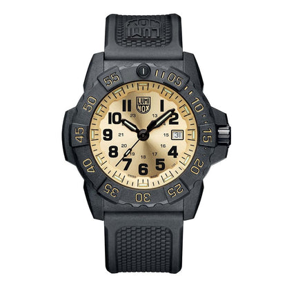 Luminox Navy SEAL 3500 Gold Limited men's watch with Swiss quartz