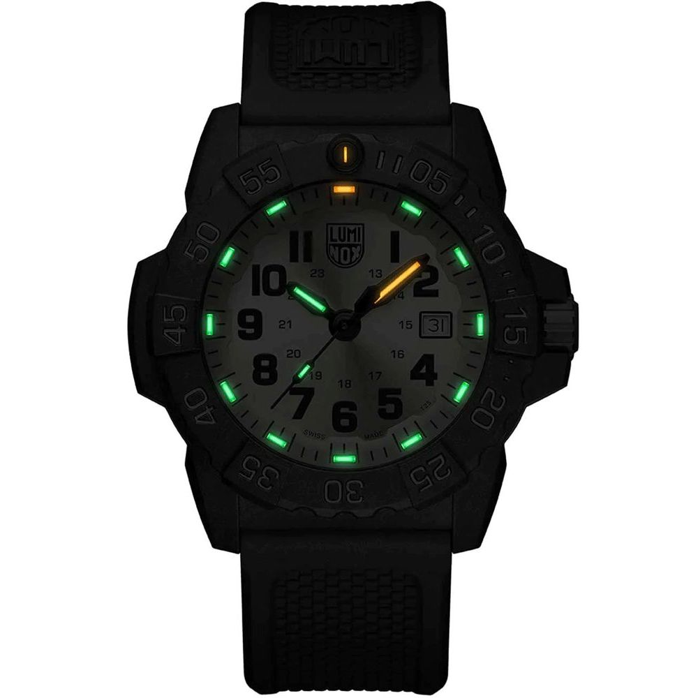 Luminox Navy SEAL 3500 Gold Limited men's watch with CARBONOX case