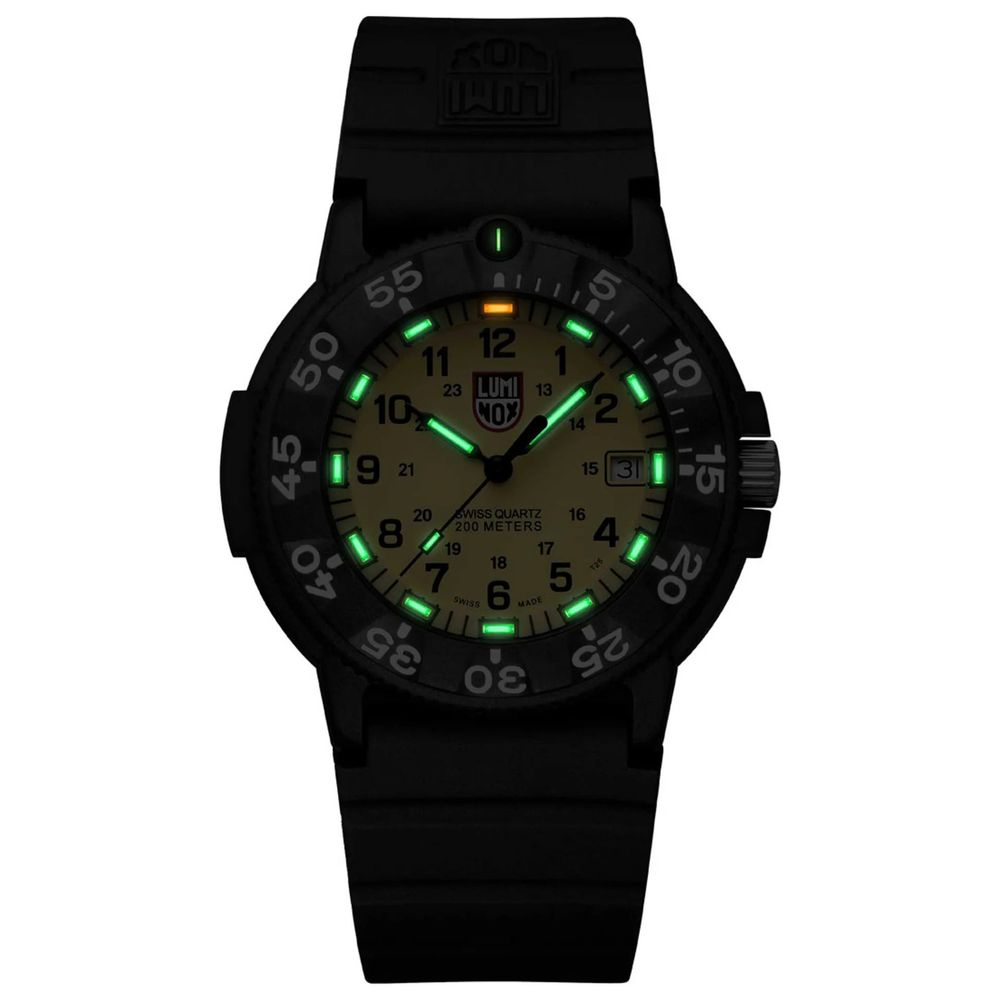 Luminox Original Navy SEAL 3000 Yellow men's watch with CARBONOX case