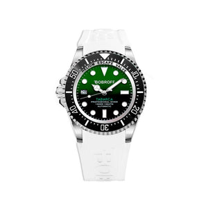 Bobroff Tabarca Auto 1000m men's watch with green dial