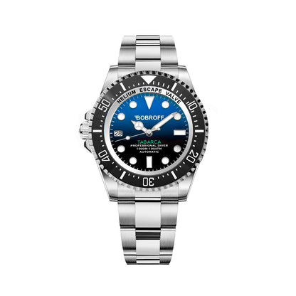 Bobroff Tabarca Pro Auto 1000m Blue Men's Watch