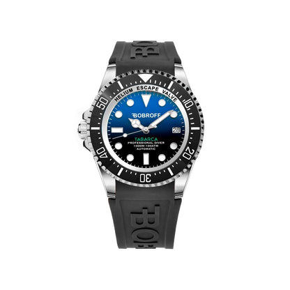 Bobroff Tabarca Auto 1000m Blue Dial Men's Watch