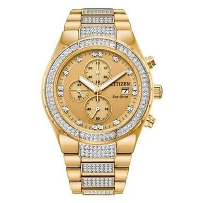 Citizen Corso Chronograph CA0752-66P Gold Men's Watch