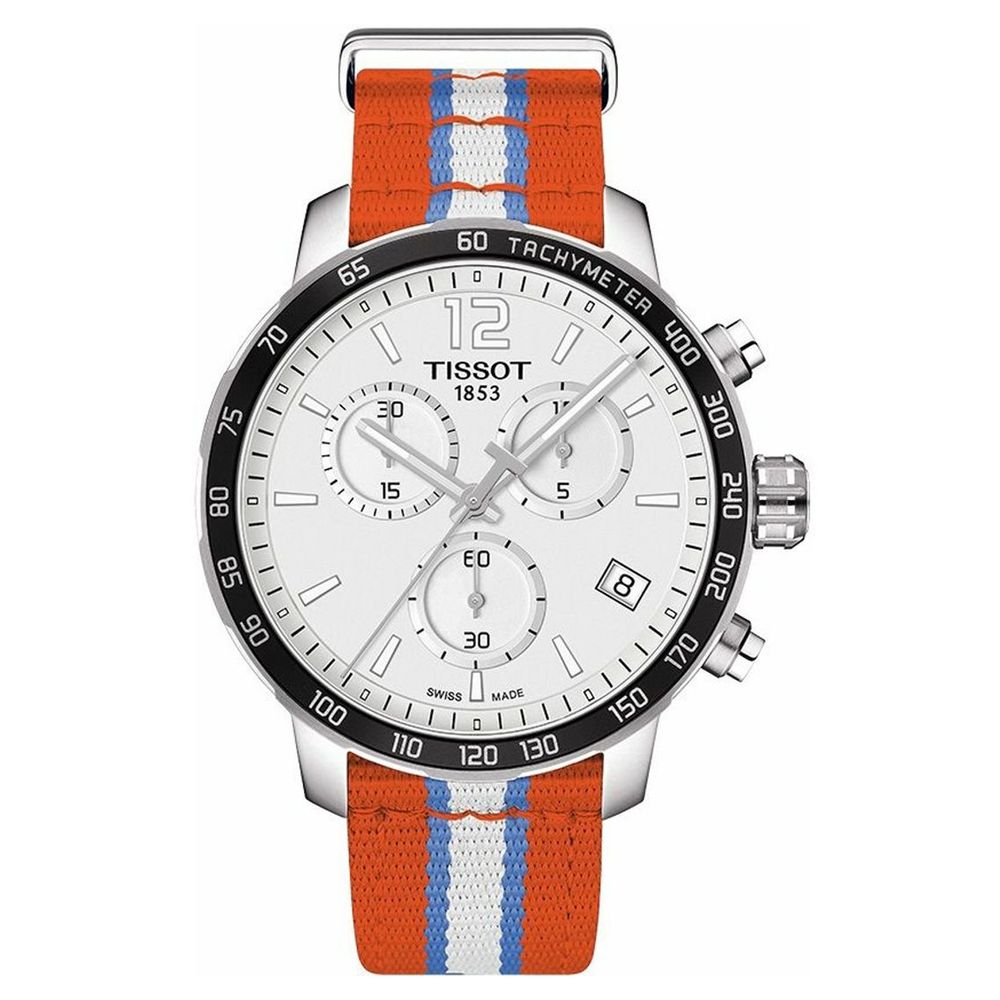 Tissot Quickster T095.417.17.037.14 men's watch with quartz movement