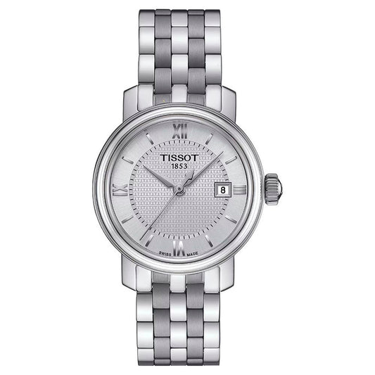 Tissot Bridgeport Lady women's watch with grey dial