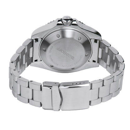 Bobroff Tabarca Automatic Silver Steel men's watch with automatic
