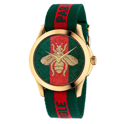 Gucci G-Timeless YA126487 unisex watch with multicolour dial