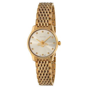 Gucci G-Timeless YA1265021 men's watch with gold dial