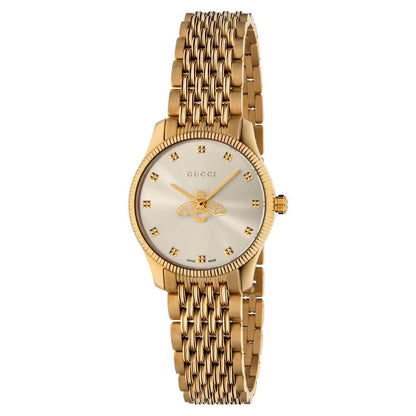 Gucci G-Timeless YA1265021 men's watch with gold dial