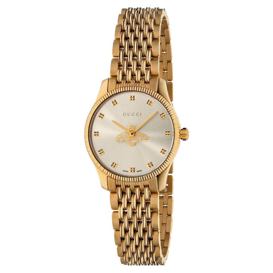 Gucci G-Timeless YA1265021 men's watch with gold dial
