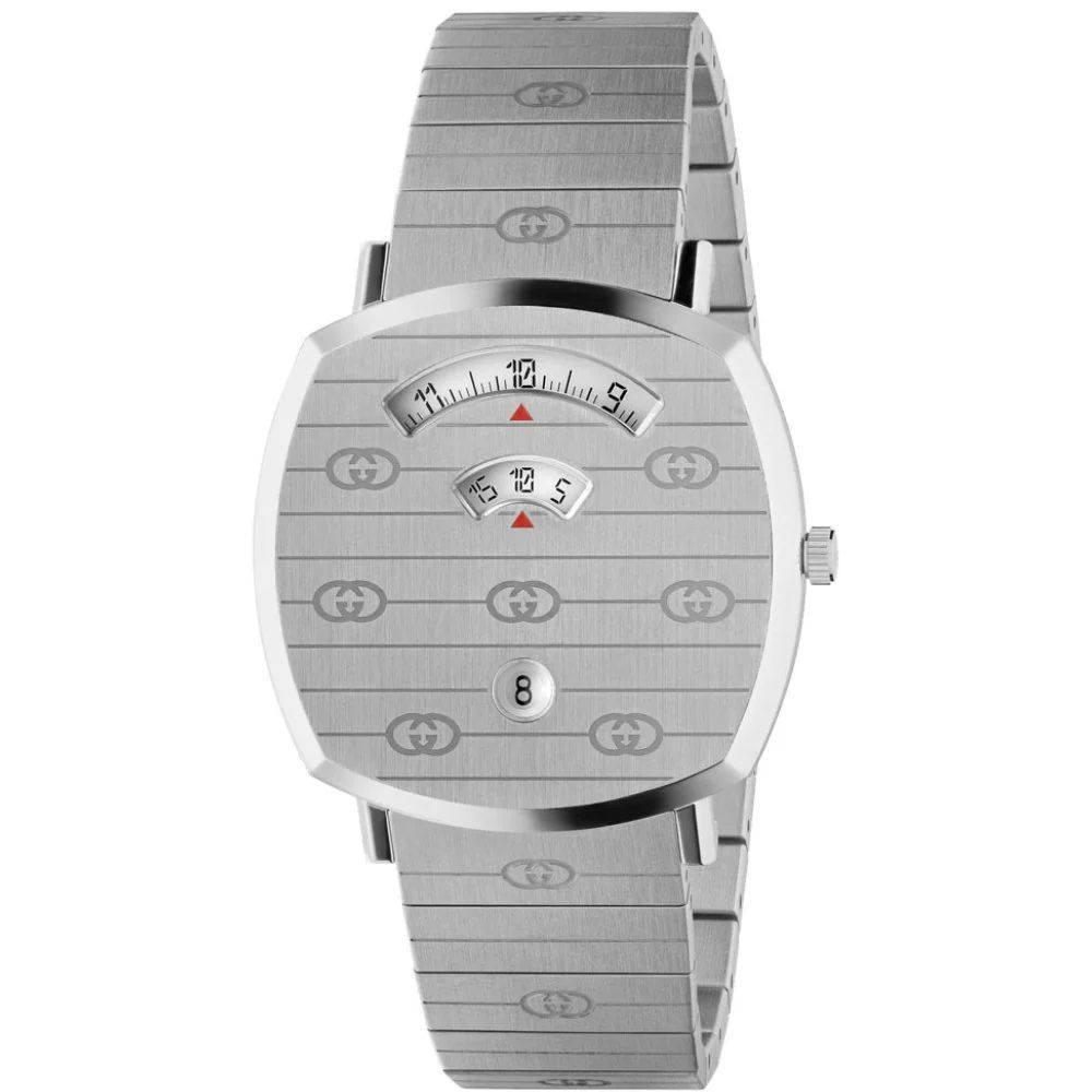 Gucci Grip YA157401 unisex watch with grey dial