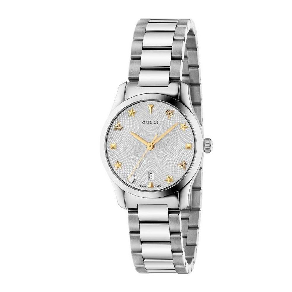 Gucci G-Timeless YA126572 men's watch with grey dial