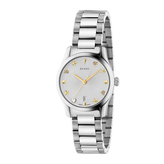 Gucci G-Timeless YA126572 men's watch with grey dial