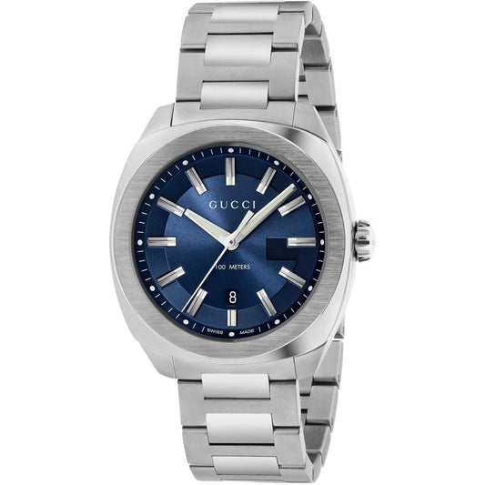 Gucci GG2570 YA142303 men's watch with blue dial
