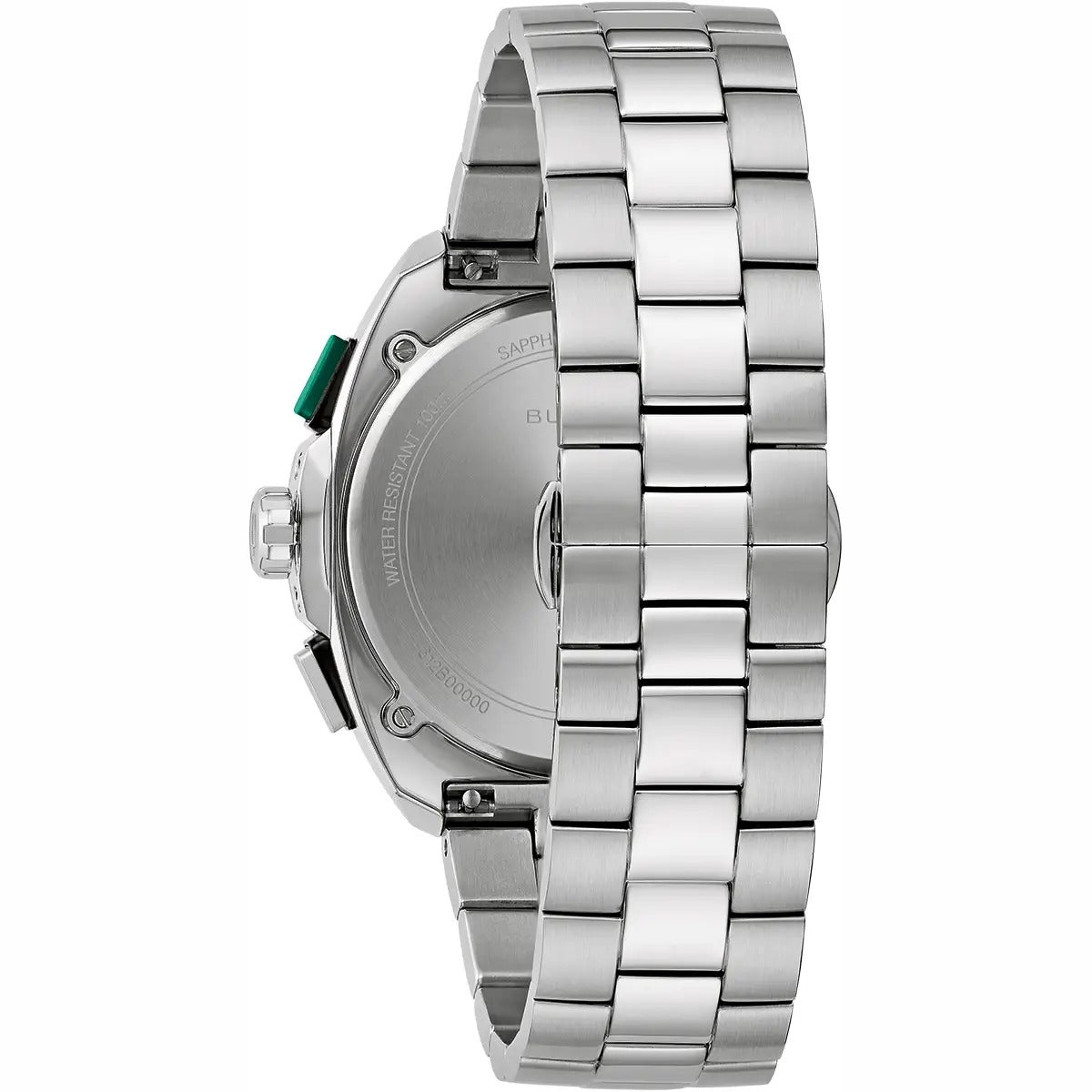 Bulova Stainless Steel Green Dial 42mm 98B468 Men's Watch