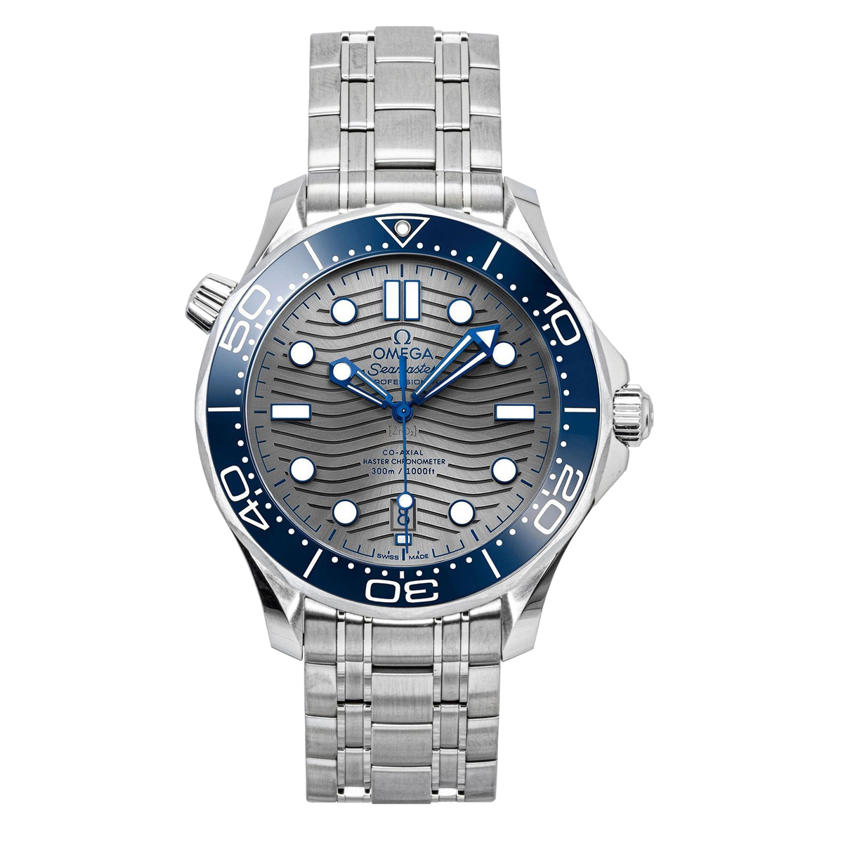 Omega Seamaster 210.30.42.20.06.001 men's watch with grey dial