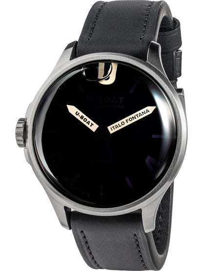 U-Boat Darkmoon Kama Quartz 3340 47mm 5 ATM Blue Dial Men's Watch