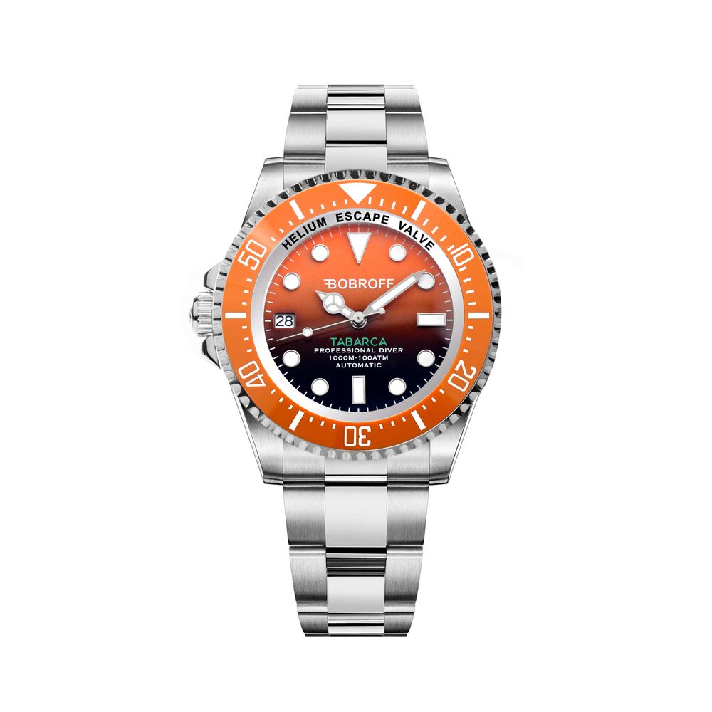 Bobroff Tabarca Pro Diver 1000m men's watch with automatic movement