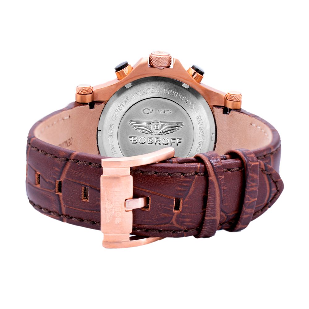 Bobroff Chronograph BF1001M65 men's watch with 44 mm case